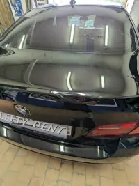 Крышка багажника BMW до ремонта без покраски