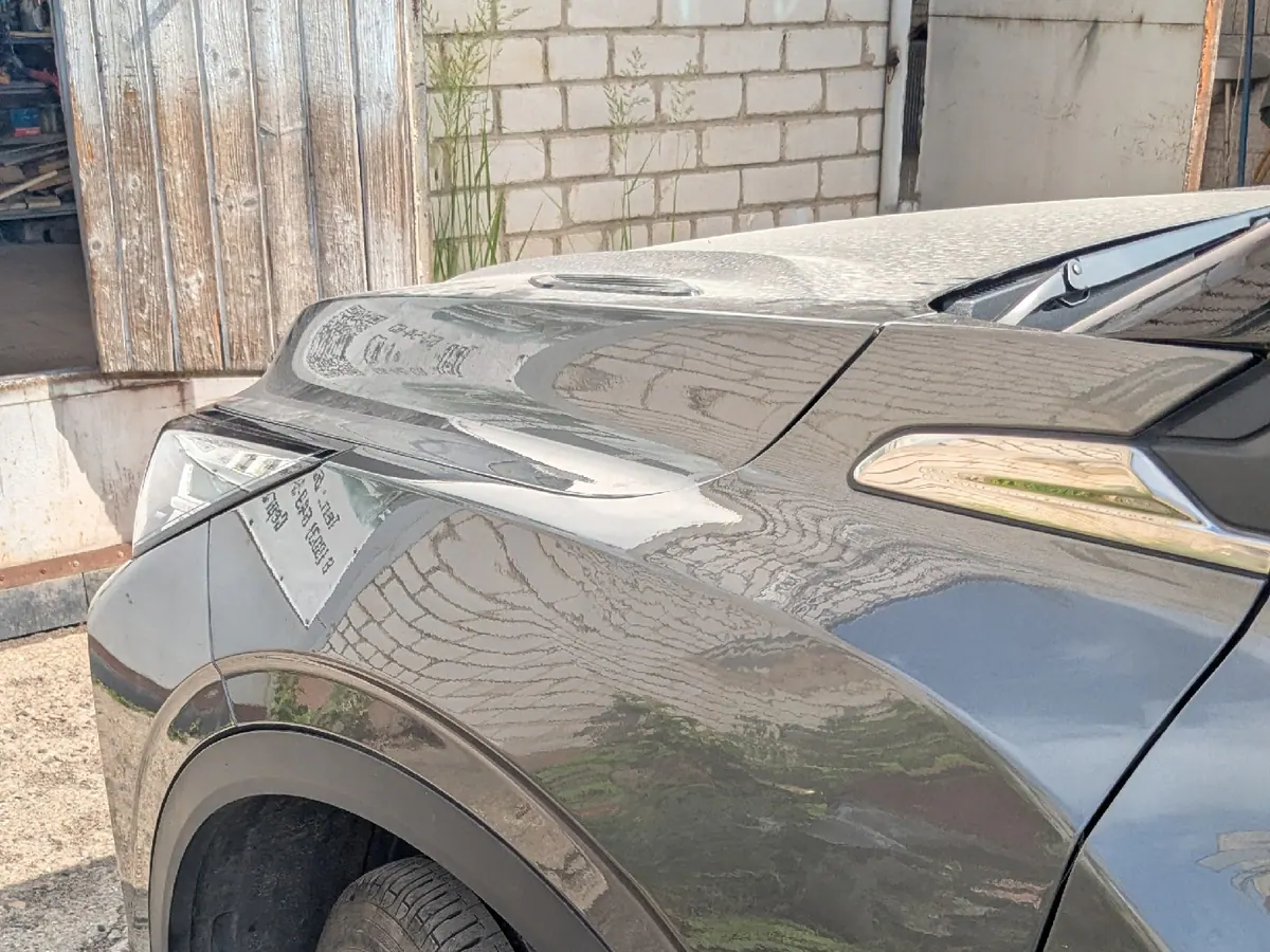 Geely Coolray после ремонта без покраски
