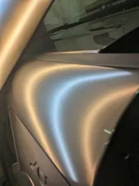 Стойка Kia Soul после ремонта без покраски