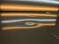 Контроль вмятин Renault Duster в процессе ремонта